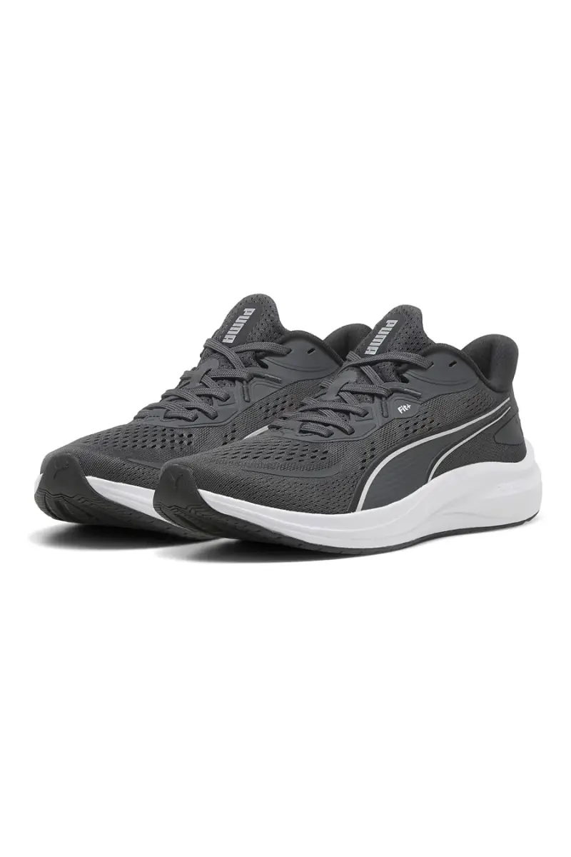 Scarpe running grigie in mesh con suola PUMALITE Puma Skyrocket Lite 2 [GRIGIO] miniatura 2