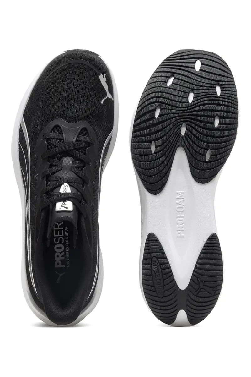 Scarpe running Nero Bianco ammortizzate Puma Darter Pro 2 [NERO miniatura 4