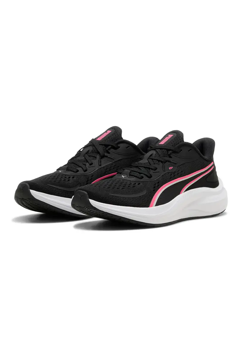 Scarpe running Nero Rosa ammortizzate leggere Puma Skyrocket Lite 2 [NERO miniatura 2