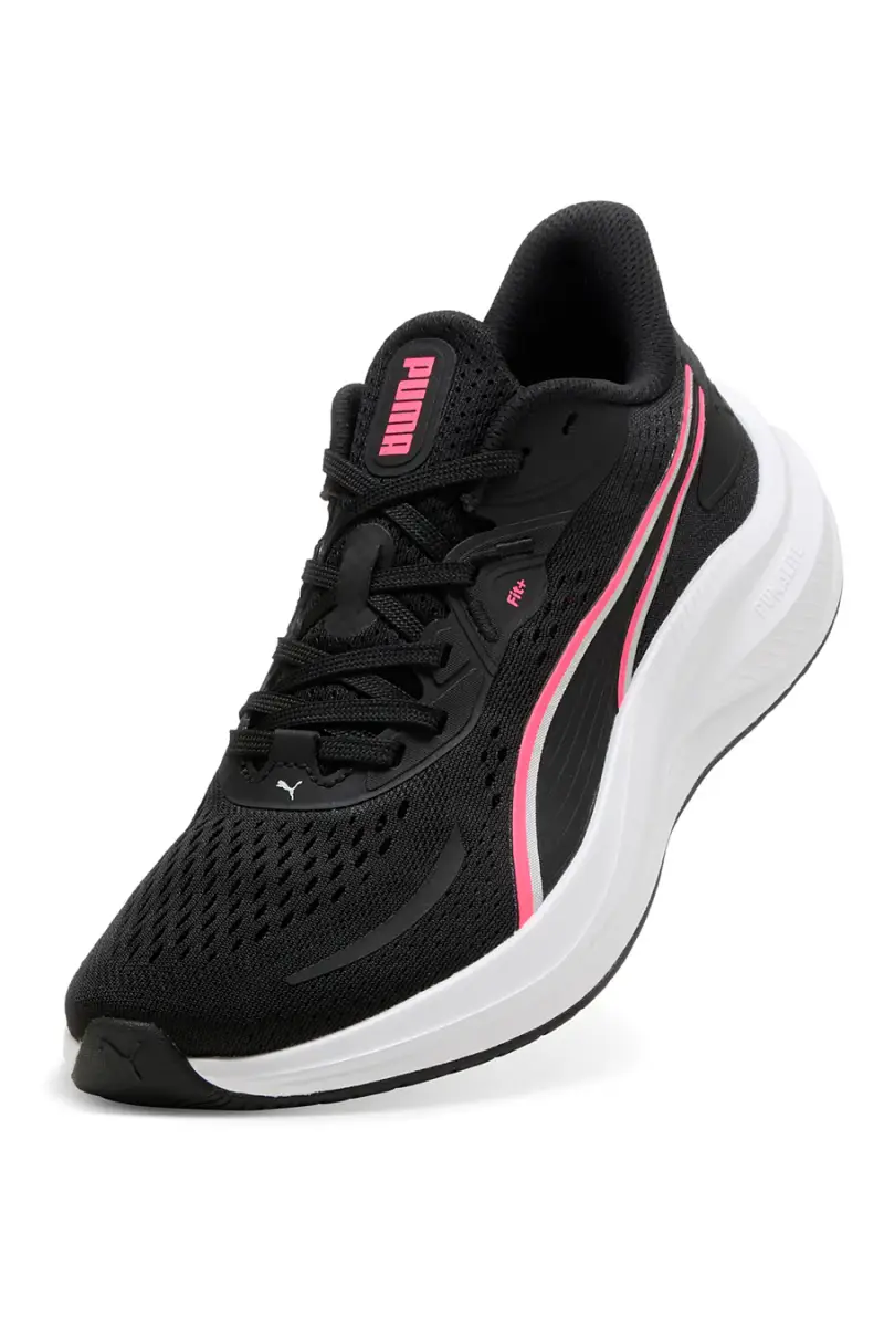 Scarpe running Nero Rosa ammortizzate leggere Puma Skyrocket Lite 2 [NERO miniatura 5