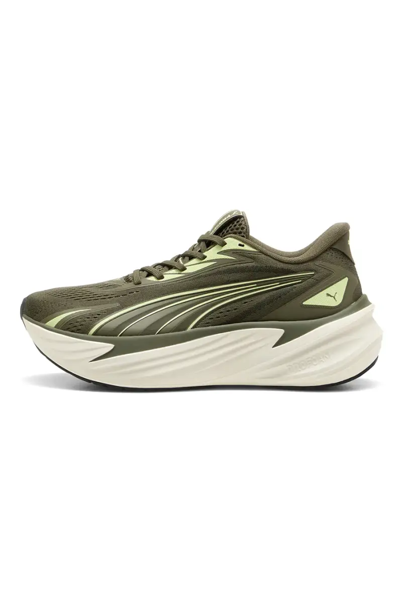 Scarpe running verde oliva in mesh con ammortizzazione Profoam Puma Maxima Pro [VERDE OLIVA]