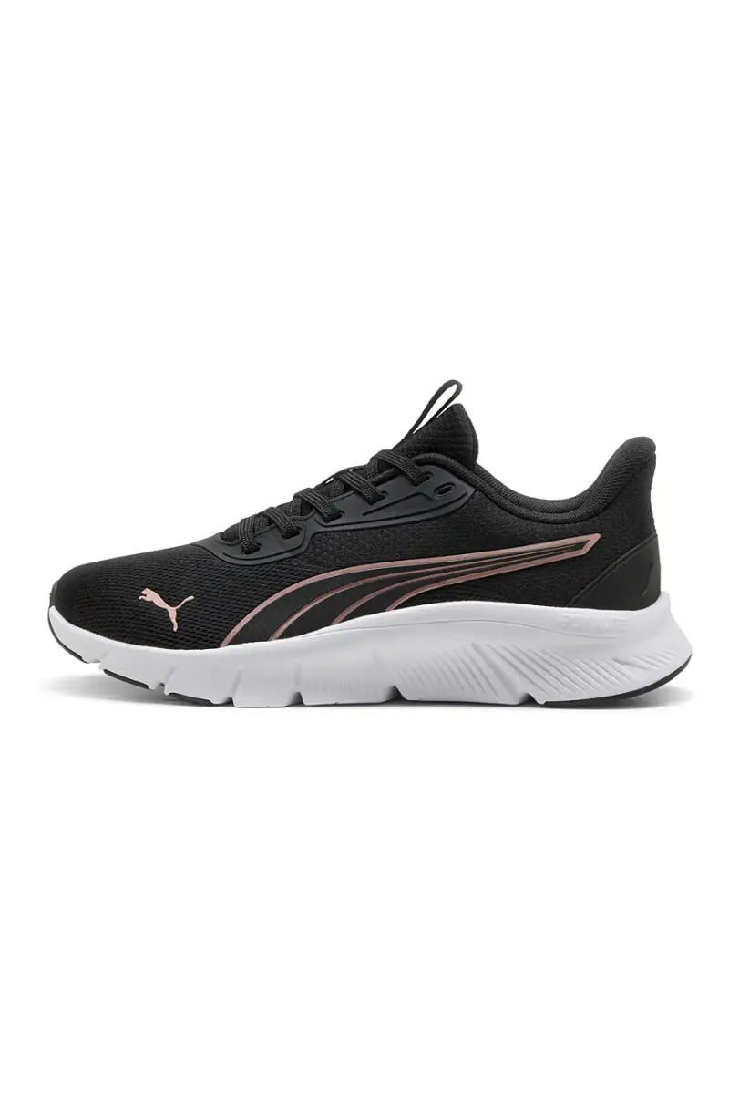 Scarpe sportive da donna nere e rosa con suola leggera Puma FlexFocus Lite Modern [NERO