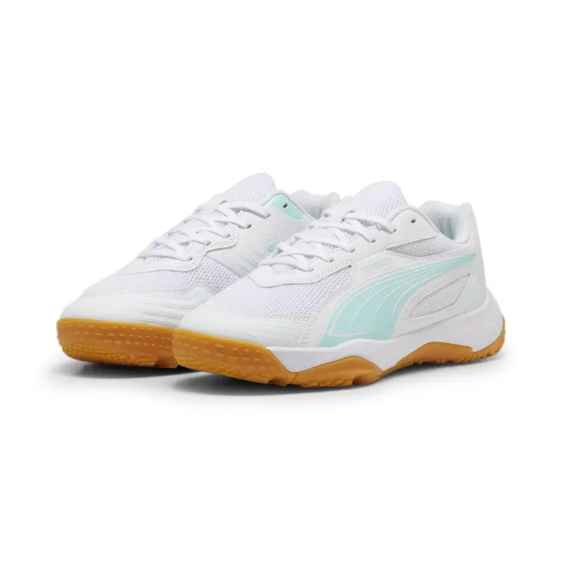 Scarpe sportive da indoor Solarflash III per ragazzi PUMA | Puma Bianco