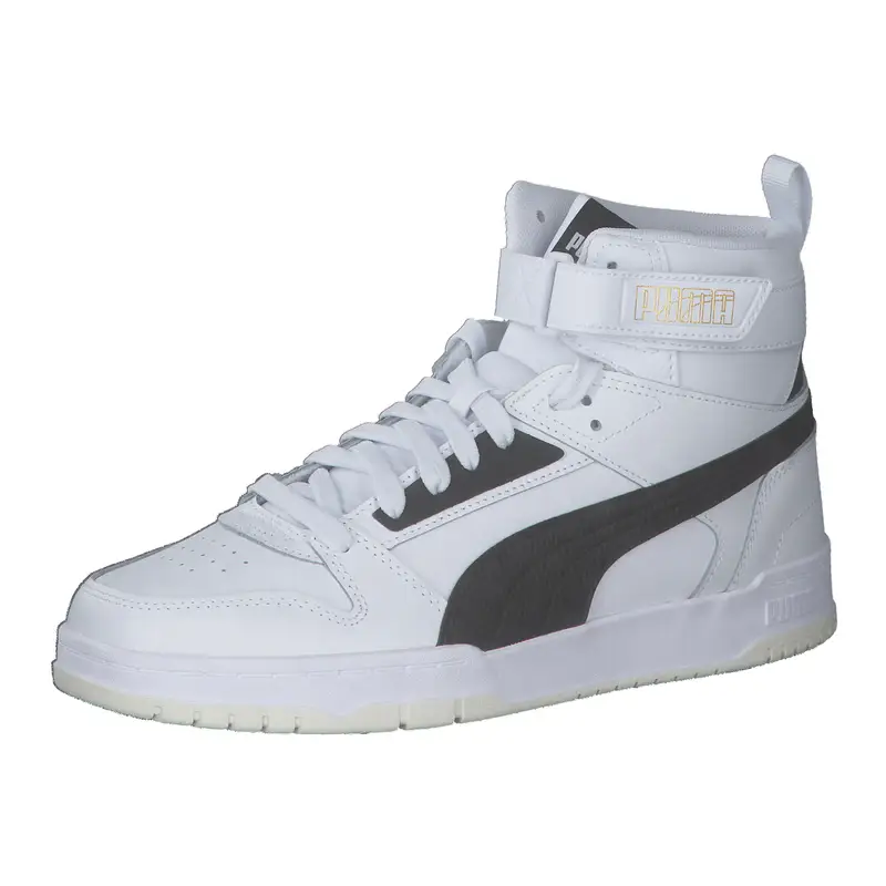 Scarpe uomo basket puma rbd game-pelle-bianco/nero-385839-01 | Puma