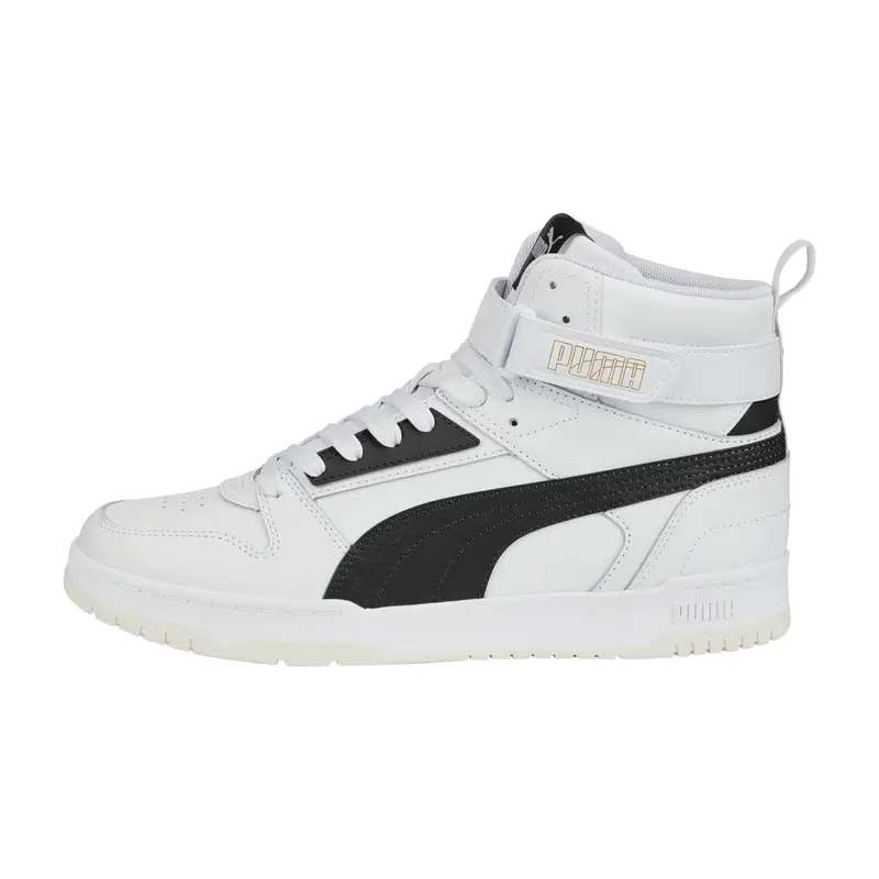 Scarpe uomo basket puma rbd game-pelle-bianco/nero-- | Puma
