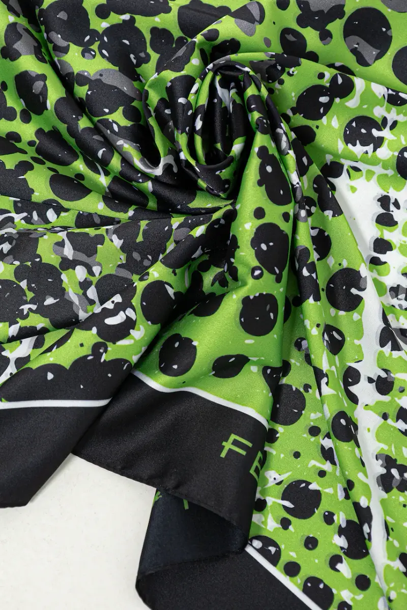 sciarpa PUMA x FENTY donna colore verde 55012 miniatura 2