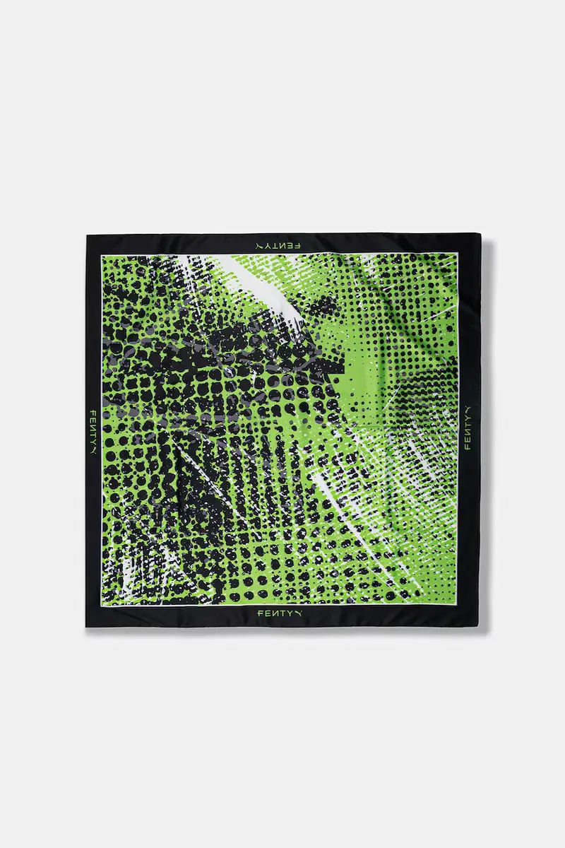 sciarpa PUMA x FENTY donna colore verde 55012