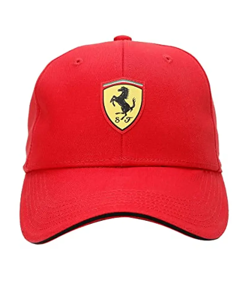 PUMA Scuderia Ferrari - Cappellino Classico per Bambini - Rosso - Unisex - Taglia: Unica