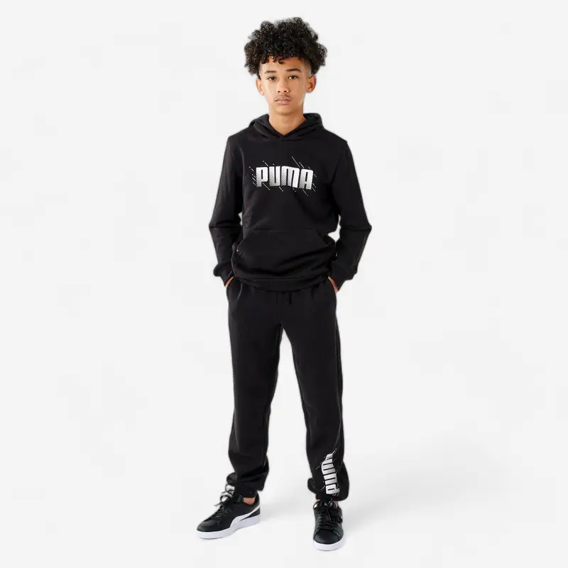 Second Hand - Pantaloni tuta Puma bambino ginnastica regular fit felpati neri... - MOLTO BUONO | Puma