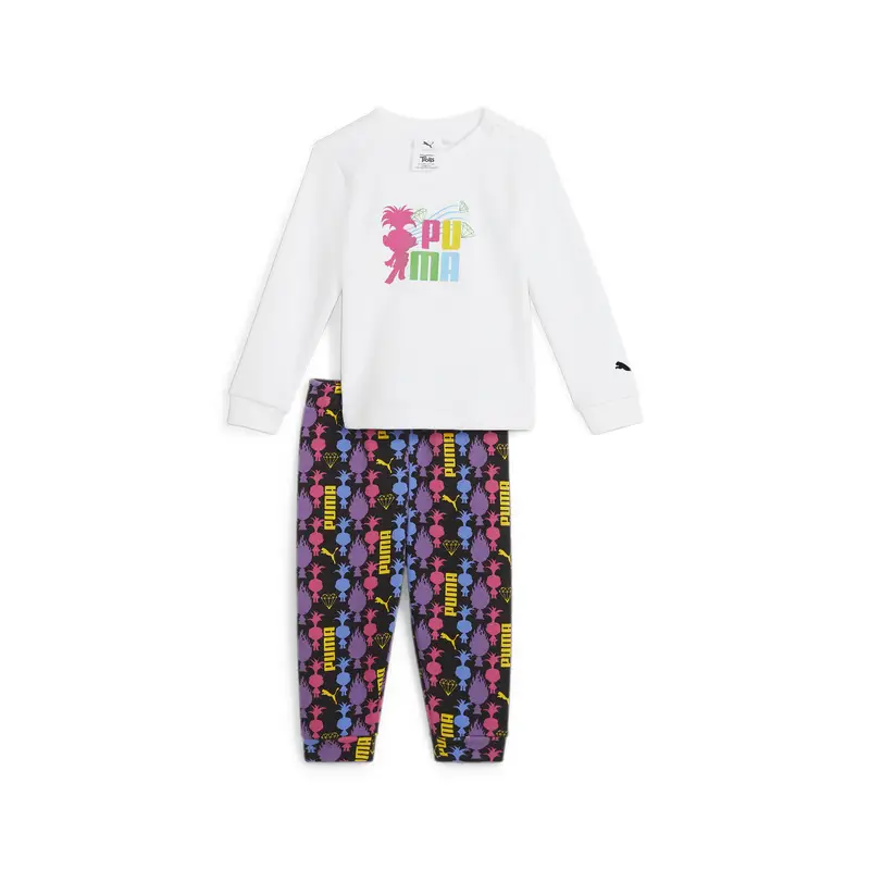 Set jogger PUMA x TROLLS per neonati PUMA White | Puma Bianco
