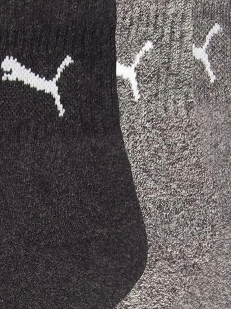 PUMA Short Crew Calzini, Anthracit/Grigio, 39-42 Unisex - Adulto miniatura 3