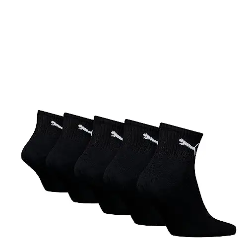 PUMA Short Crew Calzini, Nero, 39-42 Unisex miniatura 3