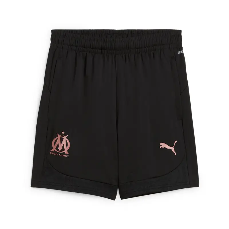 Short da allenamento per bambini OM 2024/25 Noir
