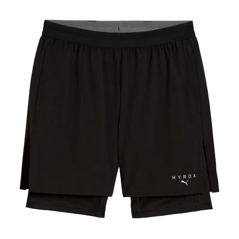 SHORT HYROX 2-IN-1 Nero