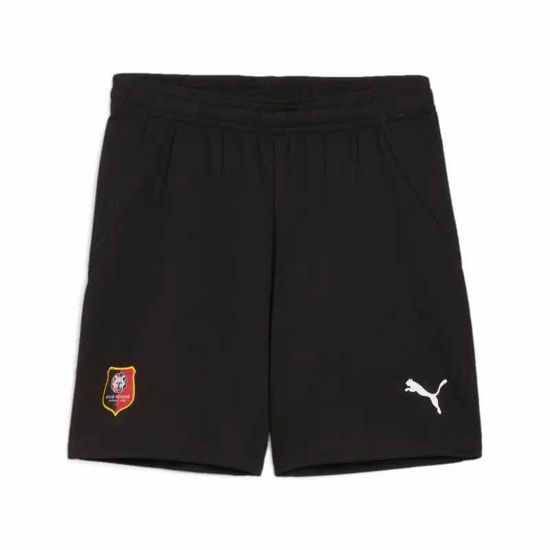 Short match per bambini Stade Rennais 2024/25 Noir