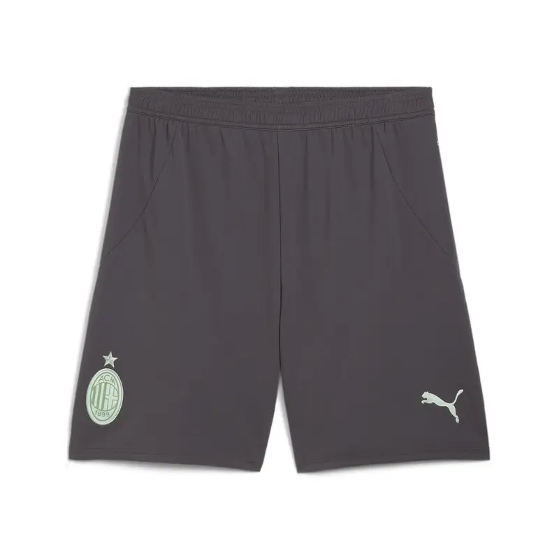 Shorts AC Milan 24/25 da uomo PUMA Shadow Gray Fresh Mint Green | Puma Grigio