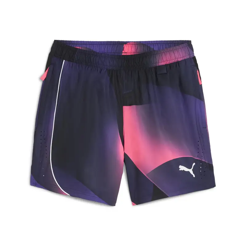Shorts con stampa integrale All-Pro da uomo PUMA Black Aop | Puma Nero