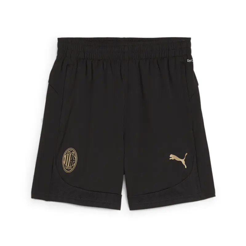 Shorts da allenamento AC Milan per ragazzi PUMA Black For All Time Red | Puma Nero