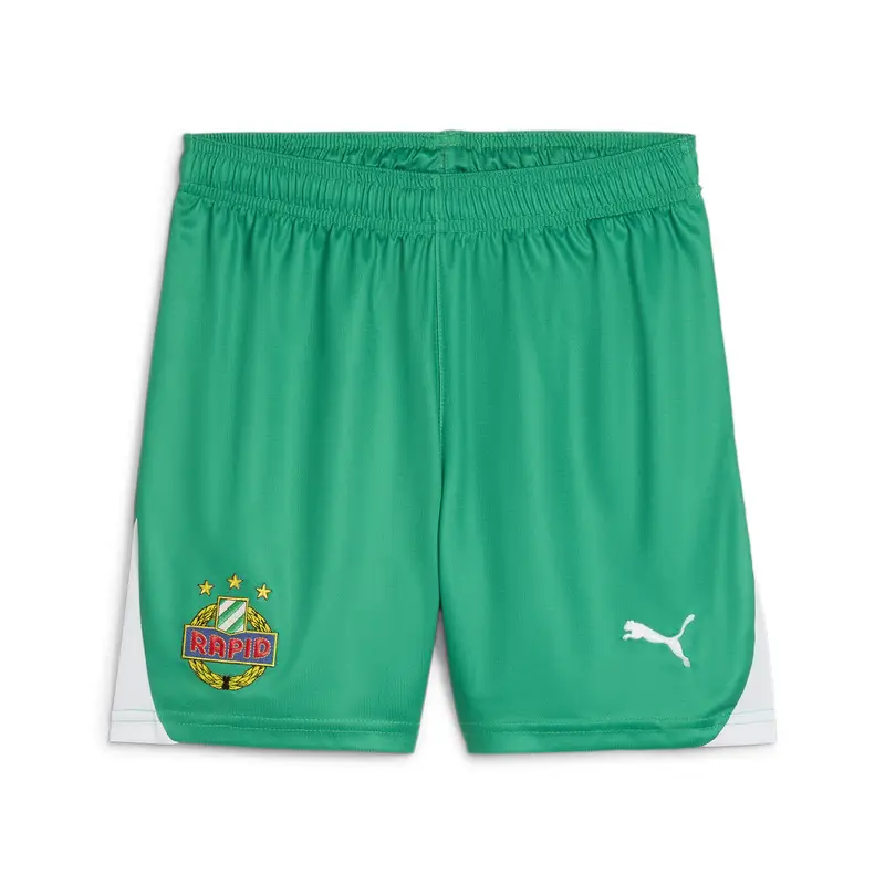 Shorts da calcio SK Rapid Wien per ragazzi PUMA Sport Green White | Puma Verde