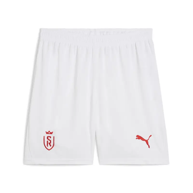 Shorts da calcio Stade Reims da uomo PUMA White Red | Puma Bianco