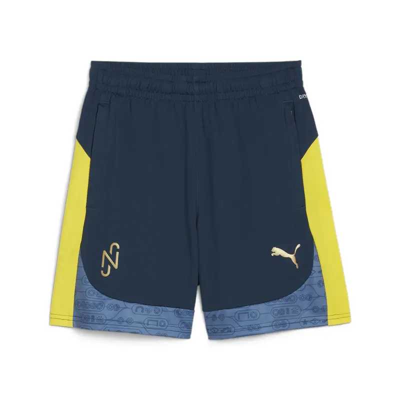 Shorts da training Neymar JR "BNA" per ragazzi PUMA Marine Blue Pelé Yellow | Puma Blu