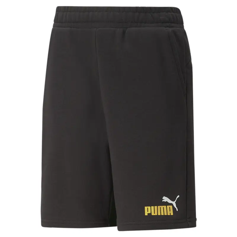 Shorts Essentials+ Two-Tone da ragazzi PUMA Black Mustard Seed | Puma Nero
