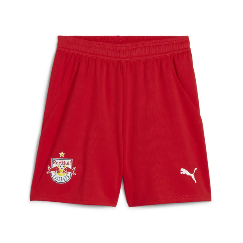Shorts FC Red Bull Salzburg 24/25 per ragazzi PUMA Red White | Puma Rosso