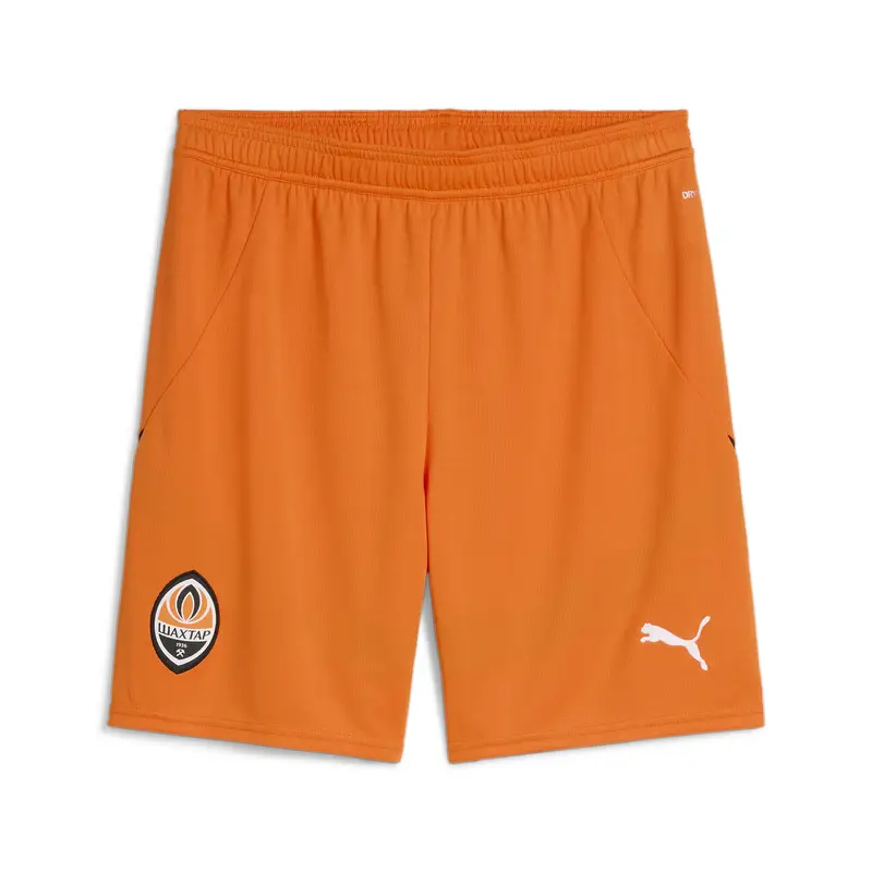 Shorts FC Shakhtar Donetsk 24/25 da uomo PUMA Rickie Orange Black | Puma Nero