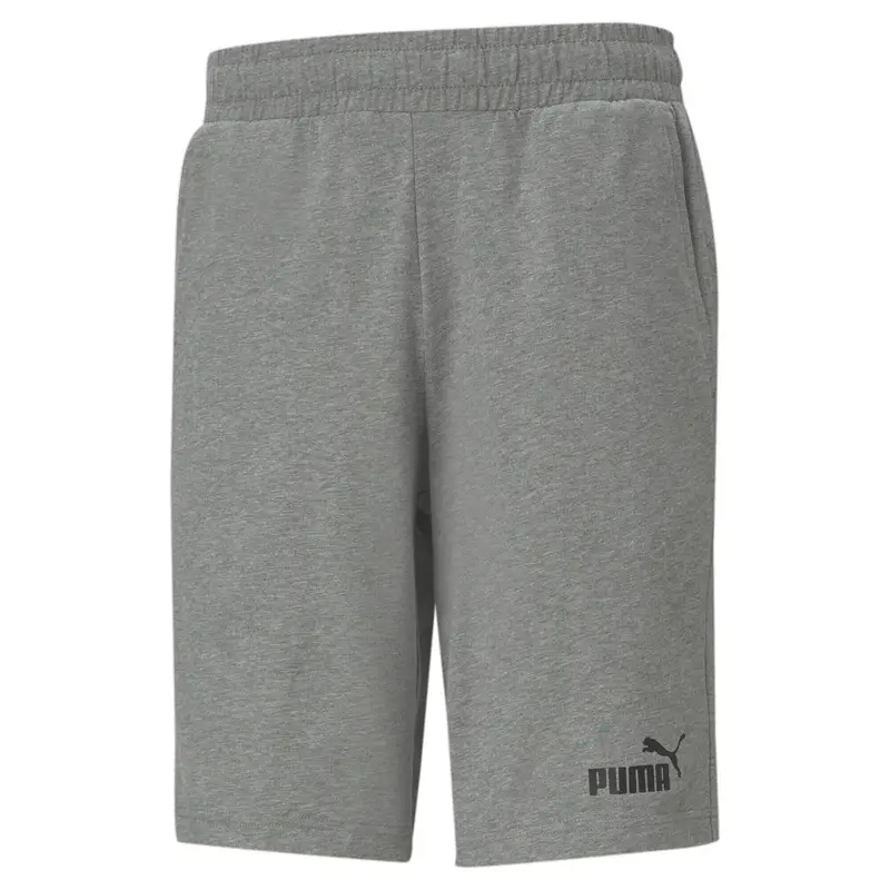 Shorts in jersey Essentials da uomo PUMA Medium Gray Heather | Puma Grigio