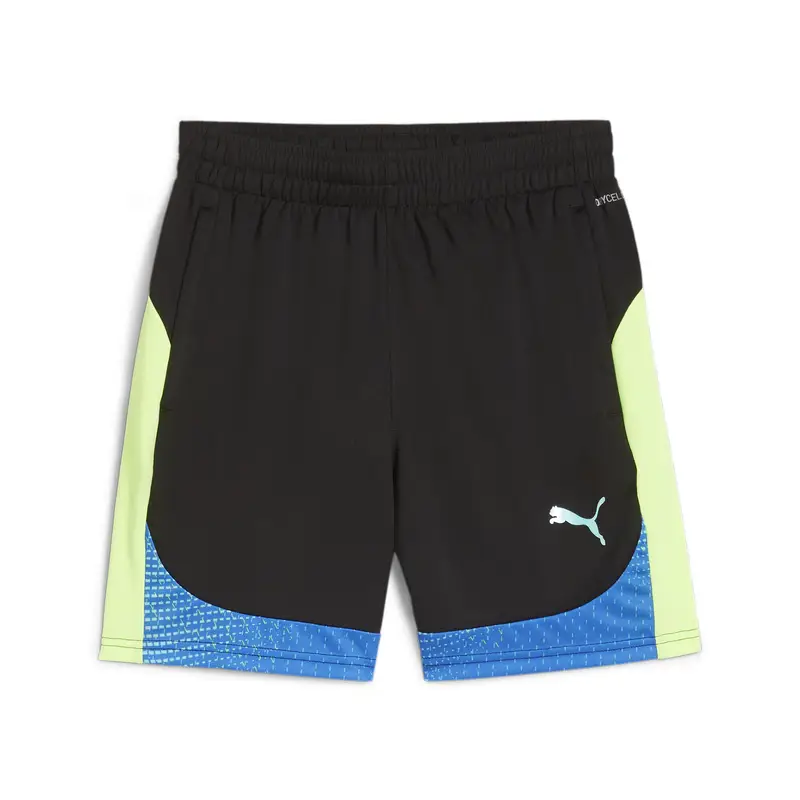 Shorts individualFINAL per ragazzi PUMA Black Fizzy Apple Yellow | Puma Nero