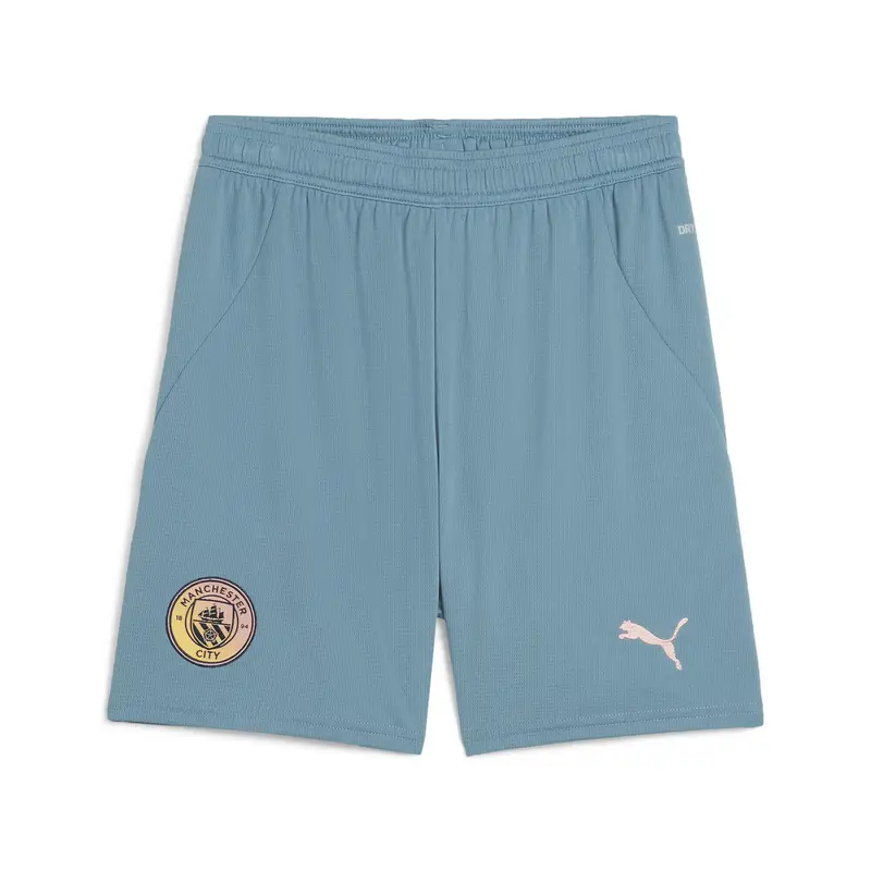Shorts Manchester City 24/25 per ragazzi PUMA Bold Blue Poppy Pink | Puma Blu