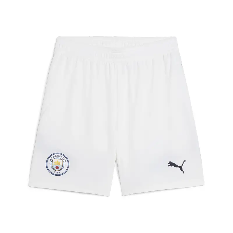 Shorts Manchester City 24/25 per ragazzi PUMA White Marine Blue | Puma Bianco