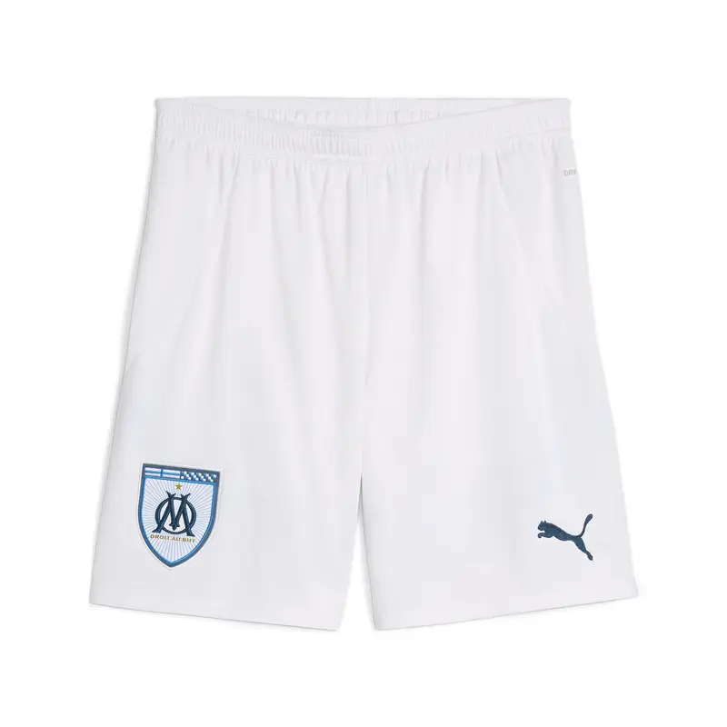 Shorts Olympique de Marseille 24/25 da uomo PUMA White Bleu Azur Blue | Puma Bianco