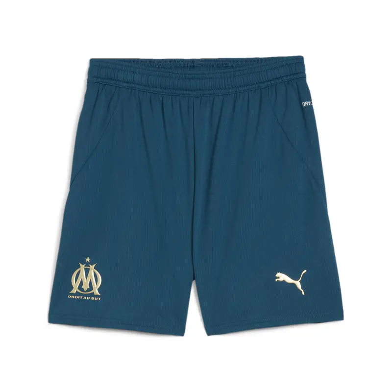 Shorts Olympique de Marseille 24/25 per ragazzi PUMA Ocean Tropic Bold Blue | Puma Blu