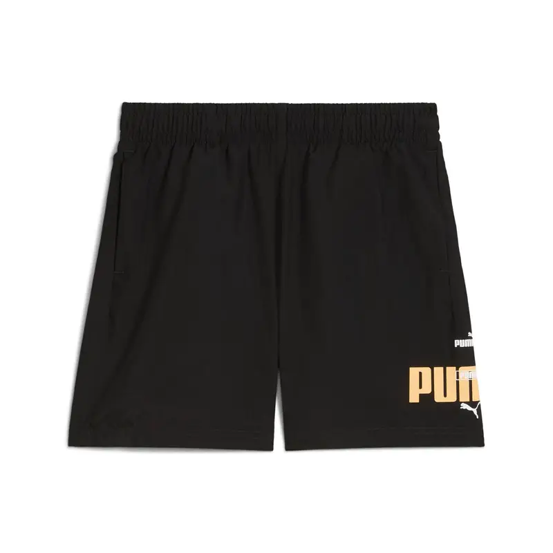 Shorts per bambini Puma Ess Logo Lab Noir