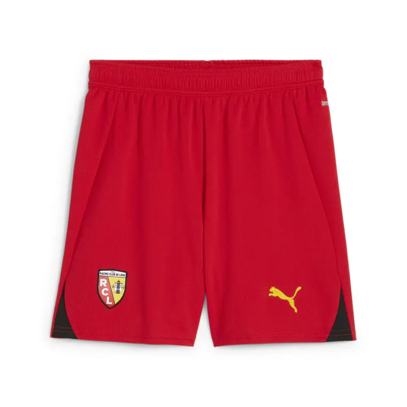 Shorts RC Lens 24/25 per ragazzi PUMA Red Pelé Yellow | Puma Rosso