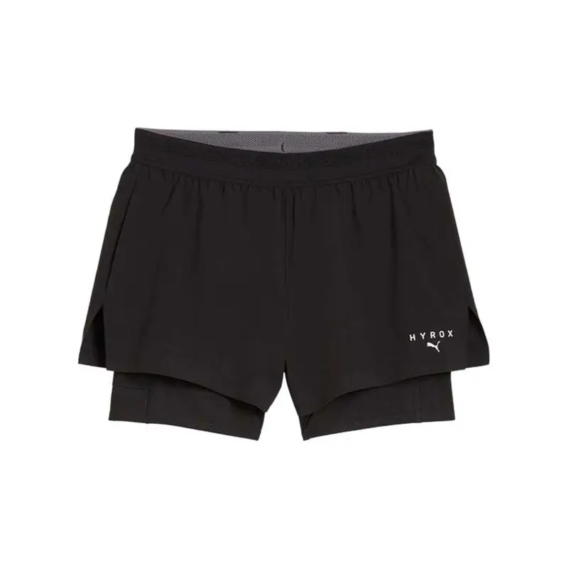 Shorts Sportivi 2In 1 Hyrox Train Nero Donna M