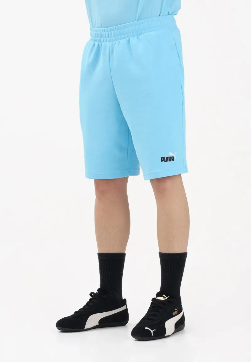 Shorts sportivo Essentials azzurro da uomo