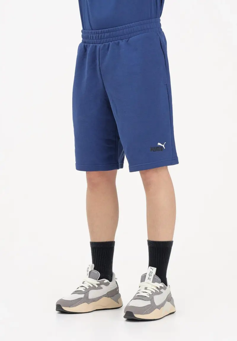 Shorts sportivo Essentials blu da uomo