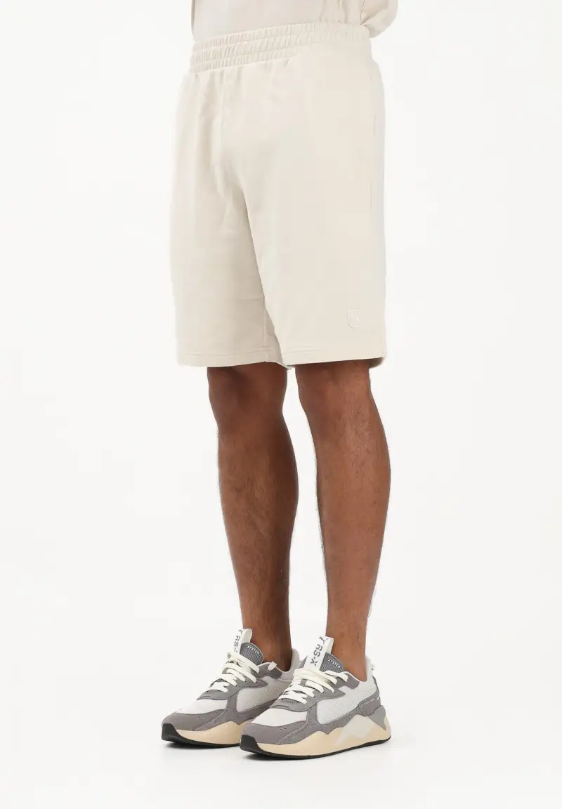 Shorts sportivo Essentials Elevated 9" beige da uomo