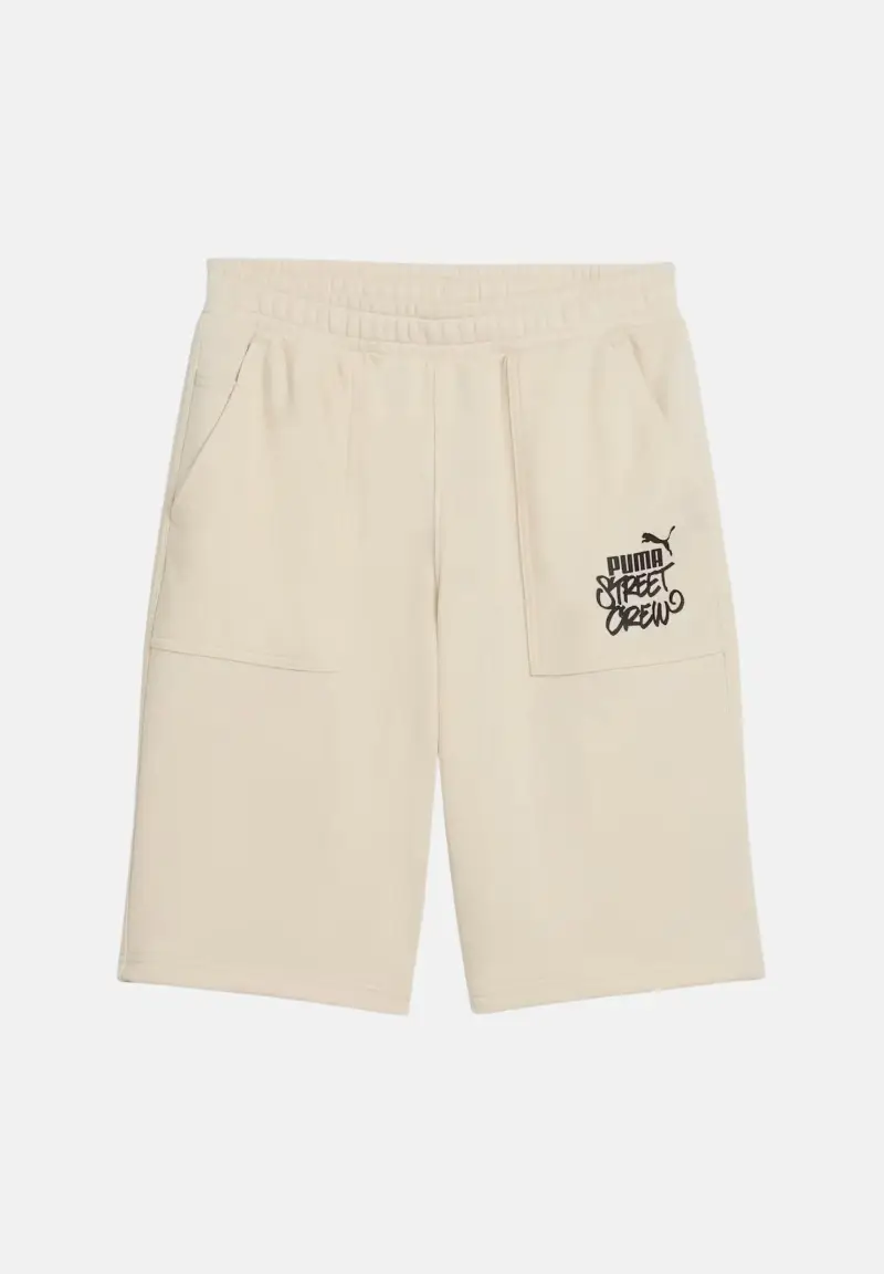 Shorts sportivo MID 90s panna per bambino e bambina