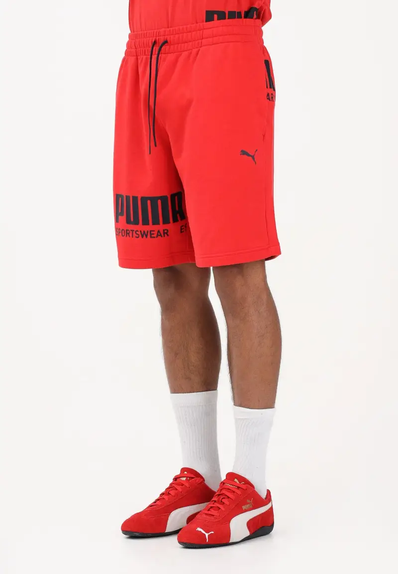 Shorts sportivo PUMA Sport rosso da uomo