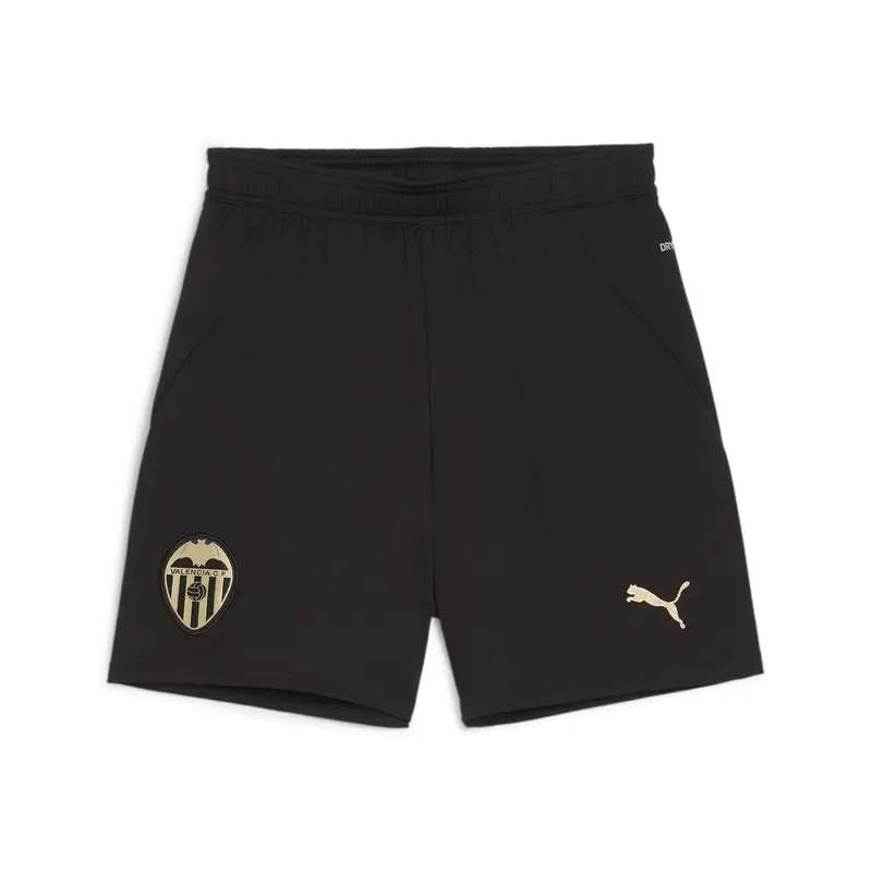 Shorts Valencia CF 24/25 per ragazzi PUMA Black Gold | Puma Nero