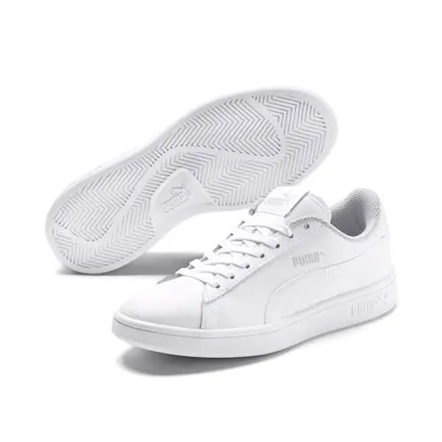 PUMA Smash v2 L Jr, Sneakers, White White, 39 EU miniatura 2