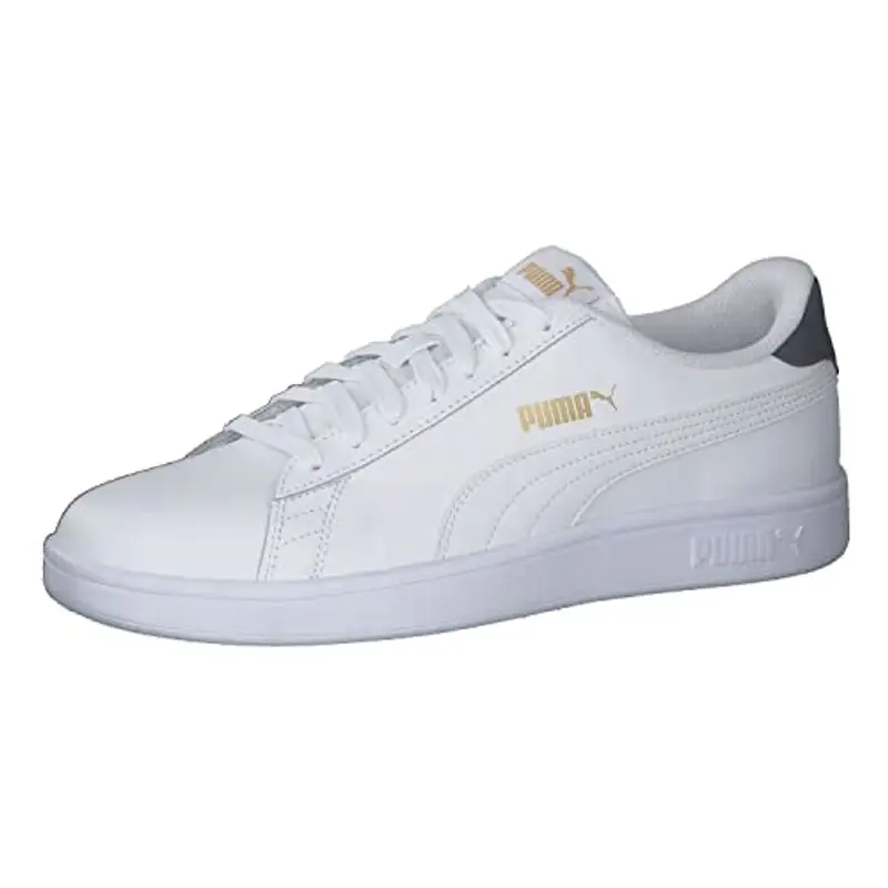 PUMA Smash V2 L, Sneakers Unisex Bianche, Taglia 42