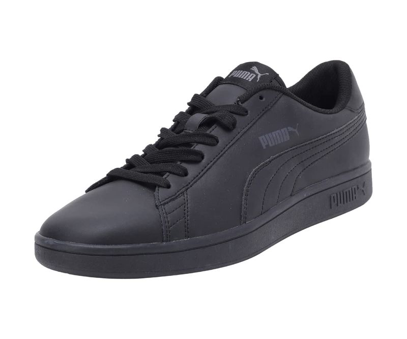 PUMA SMASH V2 L Sneakers Unisex Nero, 37.5 EU