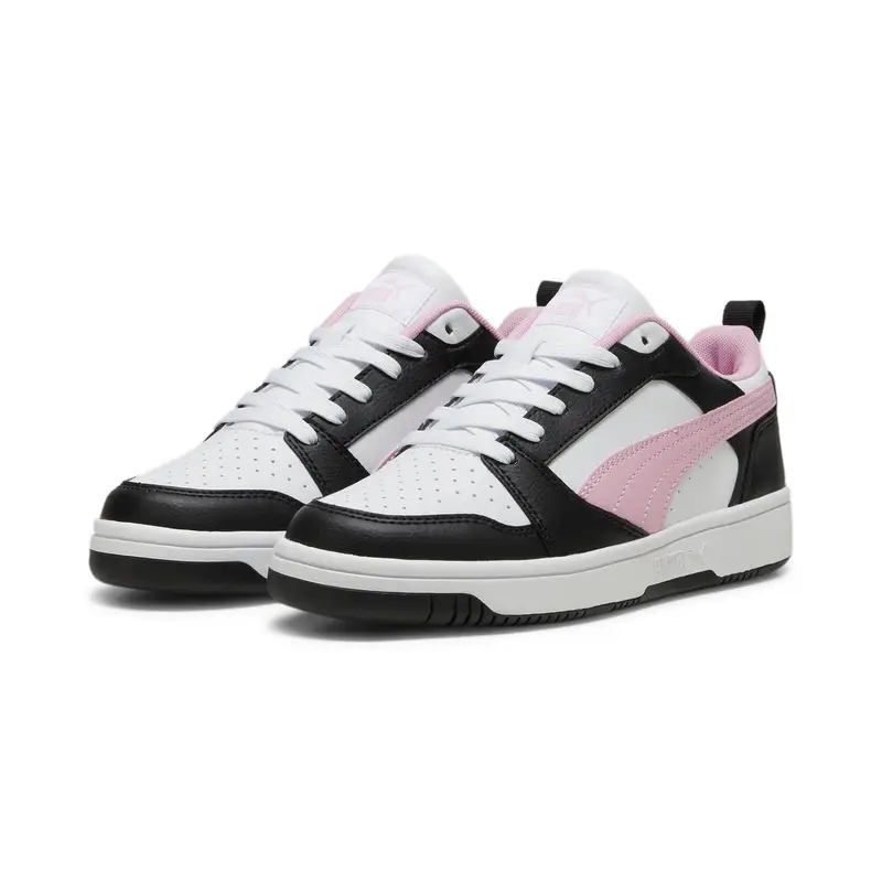 Sneaker basse Rebound V6 PUMA Black Pink Lilac White | Puma Nero