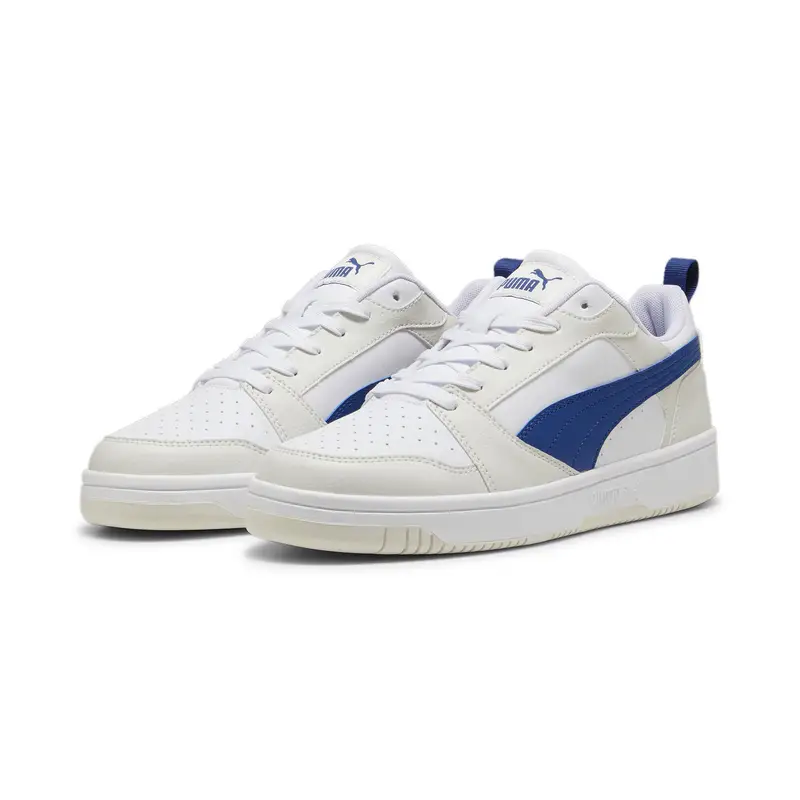 Sneaker basse Rebound V6 PUMA Vapor Gray Clyde Royal White Blue | Puma Grigio