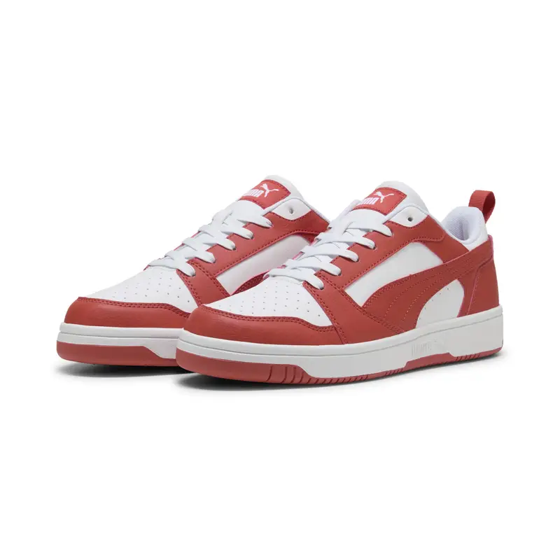 Sneaker basse Rebound V6 PUMA White Intense Red Black | Puma Bianco