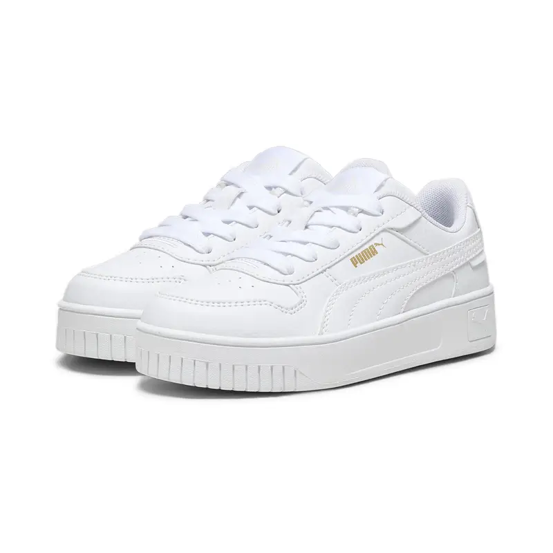Sneaker Carina Street da bambini PUMA White Gold | Puma Bianco